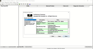 Cat ET 2024A Electronic Technician Diagnostic Software Última versión con 1 activación libre de tiempo