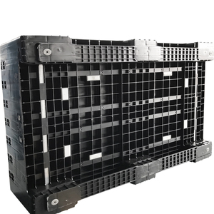 Large <strong>Bulk</strong> Heavy Duty Large <strong>Stackable</strong> Folding Collapsible <strong>Bulk</strong> Plastic Pallet Foldable Large Box Bin <strong>Container</strong> - Product Image 5