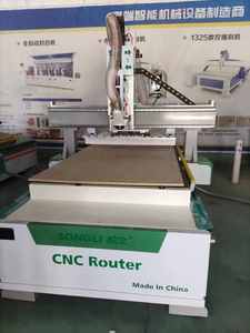 1325 di fabbrica ATC Router CNC con 12-coltello sega a nastro Pellet Mortiser DSP sistema di controllo per mobili in legno condizione utilizzato - Product Image 4