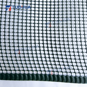 Recinzione esterna in rete quadrata con rete quadrata in plastica pesante, rete per giardino, - Product Image 3