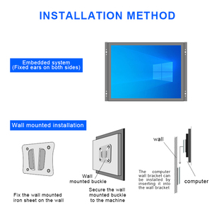 Yoye OEM ODM 12 13.3 14 15.6 Inch IPS Panel Metal Case Computer Touch Screen <strong>Monitor</strong> Built-in-Speaker HD-MI VGA <strong>Input</strong> - Product Image 6
