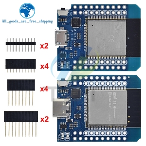 TZT per Wemos D1 MINI ESP8266 ESP32 ESP-32S WIFI Bluetooth CP2104 modulo scheda di sviluppo per Arduino con pin