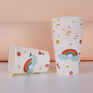 定制设计批量定价的可回收单壁纸杯 - Product Image 2