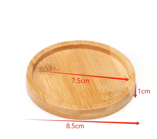 Jaune naturel Diamètre extérieur 8,5 cm, diamètre intérieur 7,5 cm