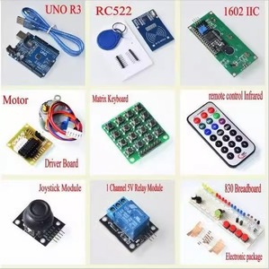 Arduino UNO R3 için Ingcool başlangıç kiti perakende kutusu ile yükseltilmiş sürüm öğrenme paketi