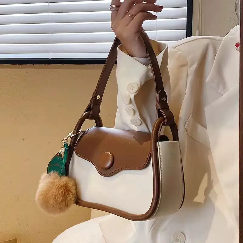 2022 Wholesale fashion purse women hand bag ladies PU bag Single shoulder messenger bag for ladies handbag
