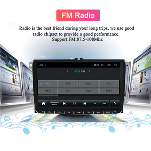 Universal 9 Inch <strong>Android</strong> 10.1 Car <strong>Android</strong> Player for vw with GPS Navigation - Product Image 2
