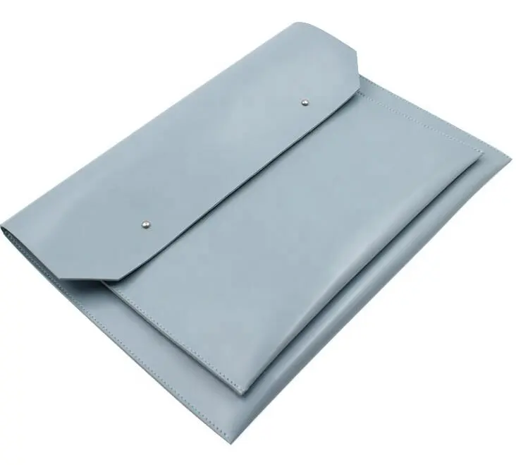 PU cuir nouvelle housse compatible pour ordinateur portable nouvelle pochette pour accessoires iPad ordinateur portable d'affaires sac de transport mince