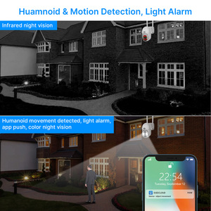 5MP IP66 color salidas de visión nocturna Seguridad en el hogar IP WiFi inalámbrico Sistema de cámara CCTV - Product Image 6