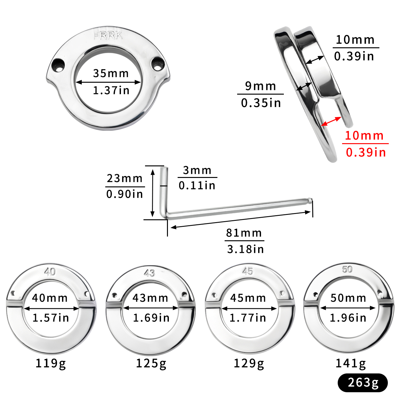 FRRK-293M-argent