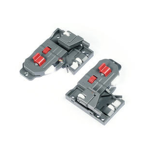 Deslizador de cajón oculto de montaje inferior de cierre suave Cajones amortiguadores de 3 pliegues Rieles de canal Empuje para abrir Dormitorio de comedor telescópico oculto - Product Image 6