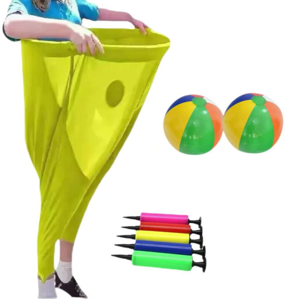 Pants+2 balls+1 pump
