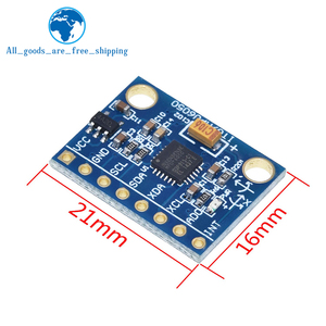 TZT 1Set IIC I2C GY-521 MPU-6050 MPU6050 3-Achsen-Analog-Gyroskopsensoren + Beschleunigung messer modul für Arduino mit Stiften 3-5V DC - Product Image 2