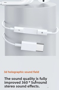 Budget-Friendly Type C Wired <strong>Headphones</strong> Digital Decoding <strong>Line</strong> Compatible for Android ISO 15 Series for Call - Product Image 4