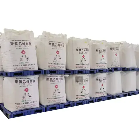 Commercio all'ingrosso resina di cloruro di polivinile grado di sospensione PVC resina per tubi pannelli del soffitto