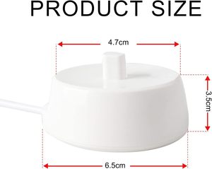 ที่ชาร์จแปรงสีฟันไฟฟ้าแบบเปลี่ยนได้3757เหมาะสำหรับแท่นชาร์จแปรงสีฟัน D12 Braun Oral-B ปลั๊ก EU /us/uk - Product Image 6