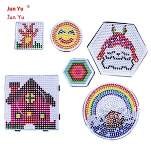 5mm đậu nối Mẫu DIY handmade Giáo Dục Hoạt hình mô hình Bảng vẽ trong suốt chịu nhiệt độ cao câu đố - Product Image 5