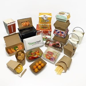 Restaurant Use Disposable Lunch <strong>Box</strong> Food Packaging Takeaway Fast <strong>Box</strong> Take <strong>Away</strong> Food Packaging Lunch <strong>Box</strong> - Product Image 4