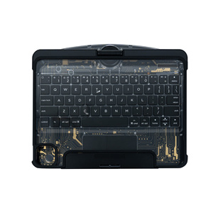 Precio de fábrica Funda de teclado Bluetooth giratoria de 360 grados con diseño de estructura transparente para iPad de 10,9 pulgadas/iPad de 11 pulgadas - Product Image 3