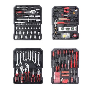 Repair Toolset 799 Piece Combination <strong>Socket</strong> Set Hand Tools with Plastic Case for Home Repair and DIY with Ratchet Wrench - Product Image 3
