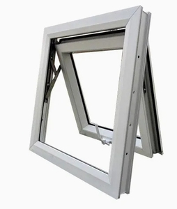 Fabbrica della cina UPVC tendone finestre tenda finestra con schermo e manovella operatore - Product Image 5