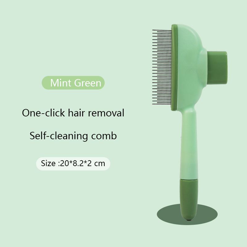 Long and short toothed comb (Green)