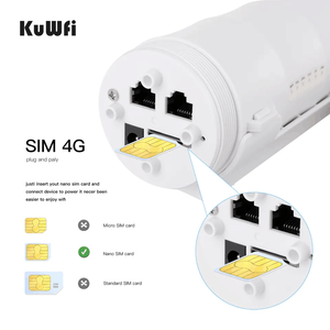 Kuwfi OEM 4G Router 64 Người Sử Dụng Thiết Bị IP67 Không Thấm Nước <span class=keywords><strong>Repeater</strong></span> <span class=keywords><strong>24</strong></span> <span class=keywords><strong>Volt</strong></span> Poe Modem Không Dây Router Cho Sử Dụng Ngoài Trời - Product Image 3