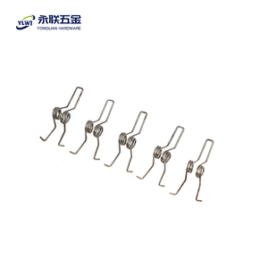Stainless Steel Twisted-<strong>Spring</strong> Wire Forming <strong>3</strong> Turns Torsion <strong>Spring</strong> for Bluetooth Headphone Accessories - Product Image 2