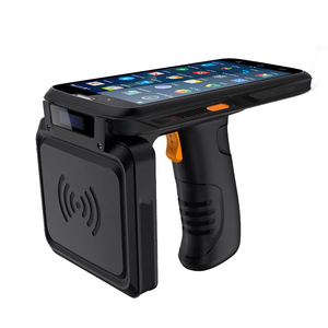 Escáner de código QR de bajo precio RFID UHF Colector DE DATOS Ordenador móvil resistente PDA portátil con huella dactilar - Product Image 1