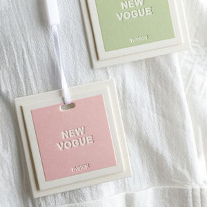 Thương Hiệu Quần Áo May Mặc Quần Áo Kích Thước Thẻ Tùy Chỉnh Sang Trọng Đu Thẻ Mới Độc Đáo Treo Thẻ Cho Quần Áo - Product Image 2