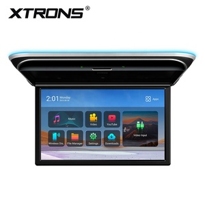 XTRONS 17.3 Inch IPS Screen Android Flip Down Car Roof <strong>Monitor</strong> 8K Built in Speaker HD-MI <strong>Input</strong> Car TV for Alphard/Vellfire - Product Image 1