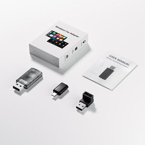 Adaptador automático Android inalámbrico ligero y compacto para navegación de alta velocidad en automóviles - Product Image 3