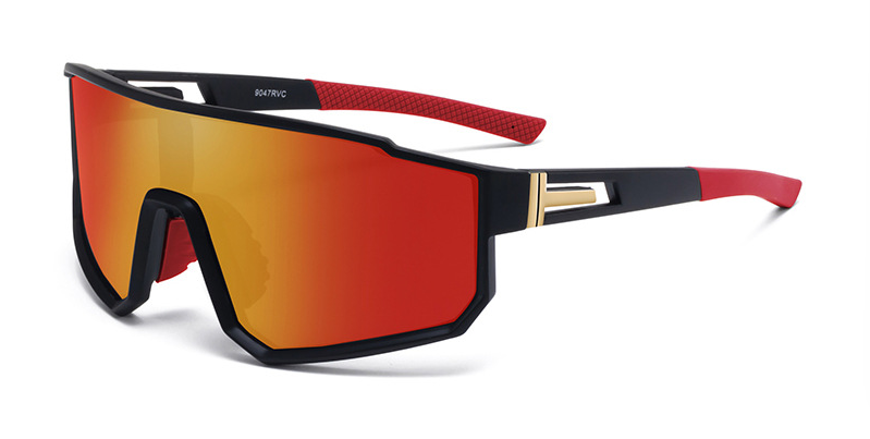 สีดำ/ แดง