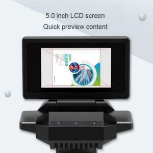 USBインターフェースとフットペダルABBYY機能サポート液晶モニター付き20MP A3 OCRスキャナードキュメントカメラ在庫あり - Product Image 2