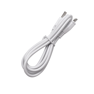 Usb电缆制造商微型Usb至Usb电缆a型24AWG UL2464 4芯充电数据线1m白色，用于1A设备 - Product Image 1