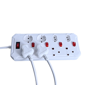 South Africa Standards OEM ODM 1 Switches 8 Outlets <strong>Extension</strong> <strong>Socket</strong> Multi Plug <strong>Extension</strong> Cord Power <strong>Socket</strong> - Product Image 2