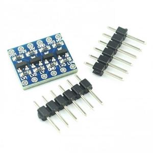 10 Stück 2-Kanal 4-Kanal IIC I2C Logic Level Converter Bidirektion ales Modul 5V bis 3,3 V - Product Image 3