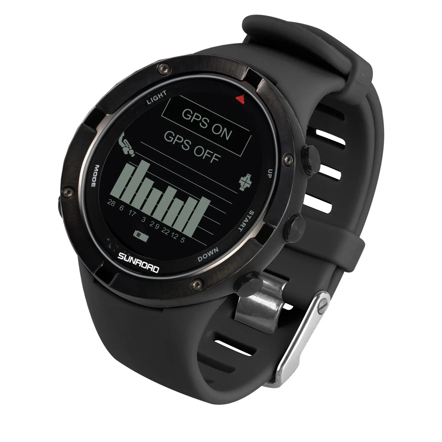Reloj deportivo impermeable para hombre al aire libre multifuncional GPS navegación por satélite impermeable smartwatch