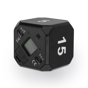 Cube Timer Küchen timer Übung Schwerkraft sensor Flip Timer für Zeit management und Countdown-Einstellungen
