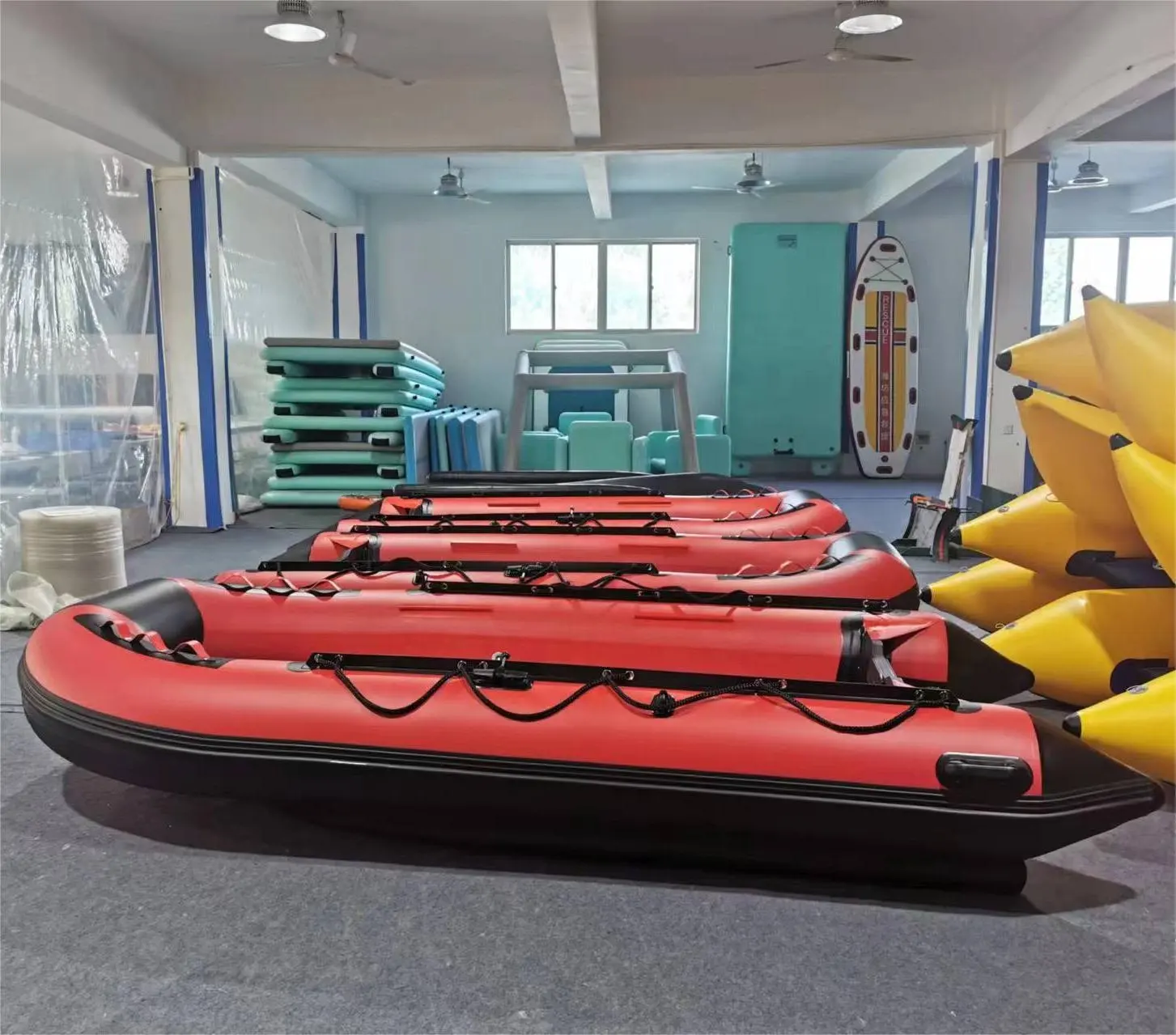 Modedesign PVC-Ruderboote/Flötze/Dinghy 2 m 3 m 4 m aufblasbares Fischerboot könnte mit Motor abgestimmt werden