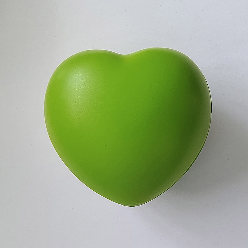 Forme de coeur vert