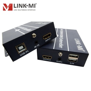 120m 4K KVM Extender <strong>HDMI</strong> Over Cat 6 / Cat6e <strong>Cable</strong> for Keyboard Mouse 4K <strong>HDMI</strong> KVM Extender - Product Image 2