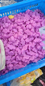 Squishies Mochi迷你动物减压玩具闪光橡胶和硅胶派对礼品儿童生日Squishy玩具