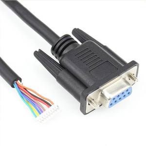 สายเคเบิล DB9ตัวเมียไปยังเทอร์มินัลสาย RS232สายเคเบิลแบบอนุกรมพร้อมฉนวน PVC แบบแข็ง - Product Image 6