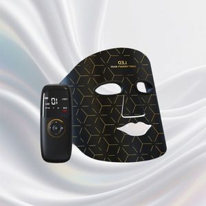 レッドライトセラピー美容フェイスマスクLedセラピーマスク家庭用赤外線ライトフェイスマスク3色 - Product Image 1