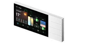 Sakelar lampu Panel kontrol AC rumah pintar, bantalan kontrol layar sentuh peredup Wi-Fi/CoSS/<span class=keywords><strong>ZigBee</strong></span> LifeSmart App Nature 7 - Product Image 2