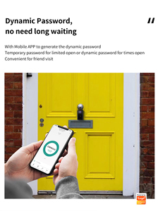 Akıllı anahtar depolama kilit kutusu K5 kablosuz şifre anahtar güvenli alaşım kutusu su geçirmez Tuya TTLock App için - Product Image 3