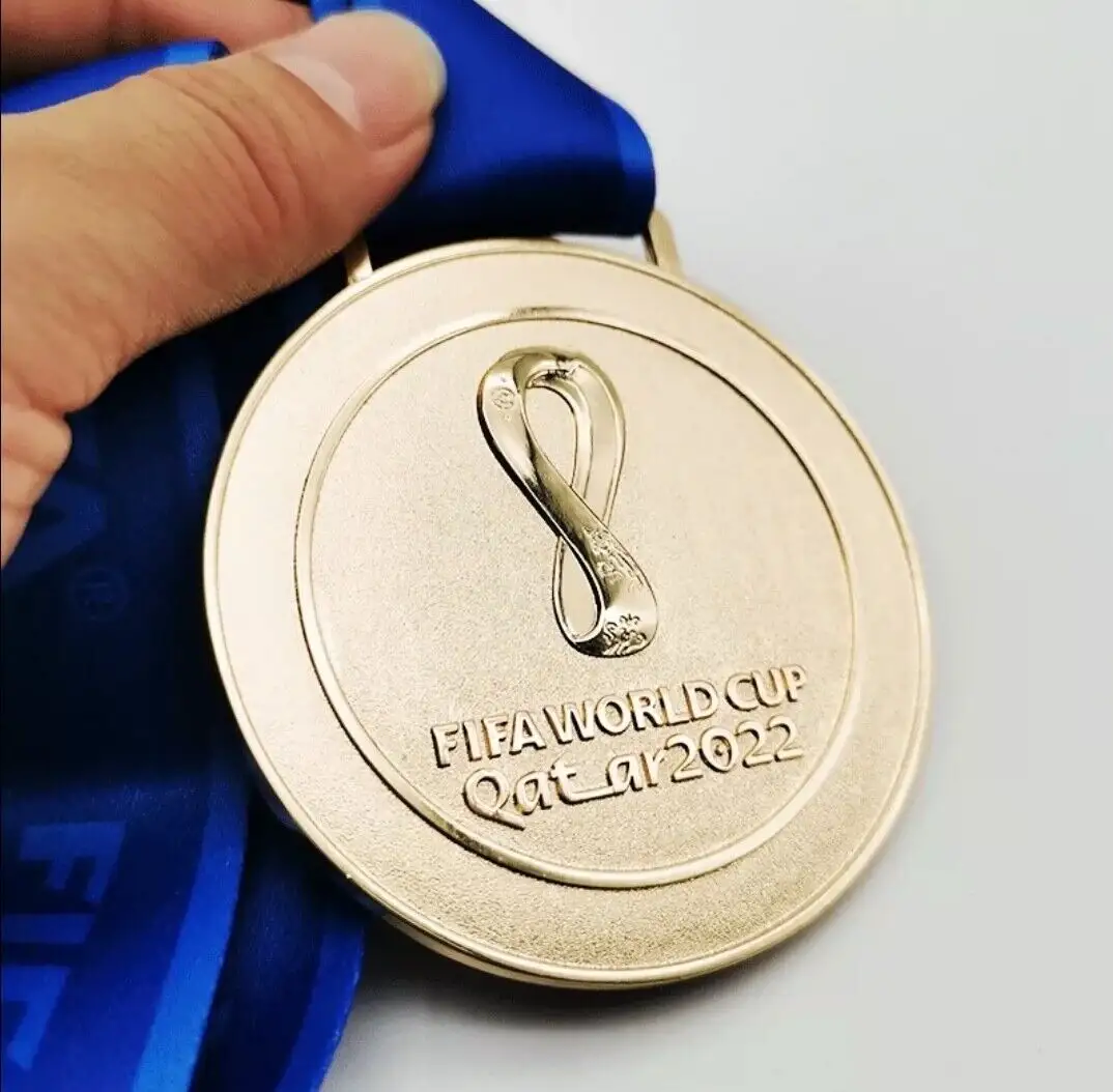 Medalla de Oro de las Copas Mundiales de Karate, premios de metal personalizados al por mayor