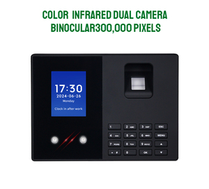 従業員の時間出席マシン用のHBAPOS生体認証時間記録顔認識時間マシン - Product Image 5