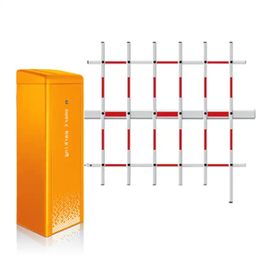 Automatischer Verkehr Parkplatz Boom Gate Barrier 5 Millionen Zyklen DC Brush less Motor <span class=keywords><strong>LED</strong></span> Drehkreuze mit Fernbedienung